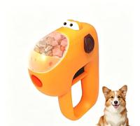 Interactive Dog Treat Launcher, Puzzle Toy for Training and Boredom Relief, Pet Snack Dispenser Cat Enrichment Feeder for Small Medium Large Dogs, Portable Indoor Outdoor IQ Exercise Tool (1PC)
