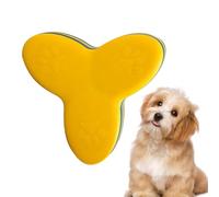 Interactive Dog Treat Puzzle, 3-Layer Rotating Feeder, Pet Training Chew Dispenser, Slow Feeding Dog Enrichment Game Toy, for Trainings, Chewing, Travel, Behavior, Stimulation