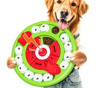 Interactive Dog Treat Puzzle Toys: Dogs Food Puzzle Feeder Toys for IQ Training & Mental Enrichment, Large Medium Small Dogs Enrichment Toys (Green)