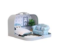 Interactive Doll Accessories Set Simulated Household Items Metal And Cloth Materials Learning Toy Gift Box For Girl Metal And Fabric Doll Accessories