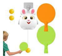 Interactive Door Table Tennis Game - Adjustable Portable Pong Trainer,Wall Hanging Sport Accessory | Fun Practice Play Set for Children Classroom Home Club Easter Mind Coordination