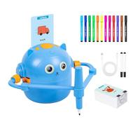 Interactive Drawing Toy - Robot Game with Smart Card, Creative Play Educational Tool, Arts and Crafts Learning Device, Stem Activity Device for