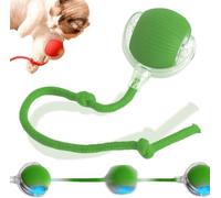 Interactive Electric Automatic Cat Toys Dog Ball, Active Rolling Ball For Dogs, Rechargeable Irregular Moving Toys, Smart Interactive Dog Toys, Rechargeable Electric Pet Toy (Green)