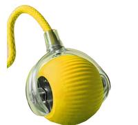 Interactive Electric Ball for Cats and Dogs - USB Rechargeable Automatic Chase Toy with Speedy Tail, Self-Playing Moving Pet Toy to Keep Them Busy. Ideal for Bored Indoor Cats & Anti-Boredom (Yellow)
