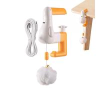 Interactive Electric Cat Teaser, Automatic Lifting Fun Ball Toy with Bell, Smart Motion Cat Exerciser, Engaging Toy for Indoor Boredom Relief in Living Room, Bedroom, and Doorway