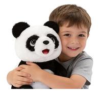 Interactive Electric Plush Pet with Push Cart - Realistic Walking & Animal Sounds, 4 Adorable Designs, Kids' Playmate & Festival Gift