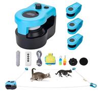 Interactive Electronic Remote Control Cat Toy for Indoor Exercise and Chase Play