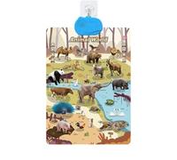 Interactive English Alphabet Chart - Talking Wall Poster for Preschool and Kindergarten Learning, Homeschool and Classroom Education for Girls Boys, Phonics, Reading, Writing Development