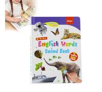 Interactive English Sound Book for Toddlers - 470+ Words & 21 Learning Themes | Speak & Spell Educational Toy | Durable Board Pages | School Education & Perfect Educational Gift (3-9 Years)