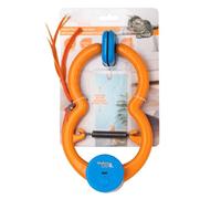 Interactive Exercise Toy for Indoor Cats, Clip on Mounted Spring Teaser for Door or Window Frame, 24cm Home Play Toy for Cats Daily Clip on Door Mounted Teaser Spring Indoor Play Enrichment