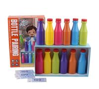 Interactive Family Games - Bottle Color Challenge, Outdoor Fun Toy | Group Night Game, Activity For Friends, Adults, Youth Teams, Indoor Entertainment