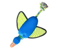 Interactive Flying Fetch Toy, Novelty Launching Dog Squeaky Play Stuff, Outdoor Training Aid Quick Toss, Fun Companion with Gentle Grip, Exercise Tool with Stable Shape, Home Accessories for Puppies