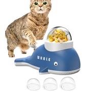 Interactive Food Toy for Dogs - Whale Shaped Treat Dispenser with Slow Feeding Design, Funny Training Toy for Small, Medium and Large Breeds, Enrichment for Pets for G
