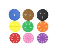 Interactive Fraction Set Colorful Fractions Tiles for Engaging Math Lessons and Concept Visualization Magnetics Pieces for Visual Math Demonstration