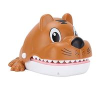 Interactive Funny Gags Game for Kids, Cute Whale Mouth Dentist Bite Finger Toy, Educational Game Toy for Kids (Tiger Dog)