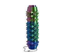 Interactive Game toy For Adults Stim With Clicker Storage Roller Maze Spiky Grip Stress & Anxiety Items Portable Keychain (E, B)