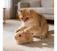 Interactive Game toy Interactive Rolling For Hamster Running Crawl Play Motorized Moving Animal Companion (B, 10. 5X6X5. 5cm)