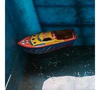 Interactive Game toy Ir On Candle Boat Candle Powered Boat Sh Ip Educational Steam For Students Teacher C Ognitive Handwork Learning Gi Ft S (Watermelon Red, 13x6x4CM)