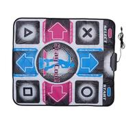 Interactive Glow Dance Floor Mat with 1.8M Cord and Movement Sensing Technology PVC Dance Mat