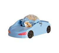 Interactive Hamster Car Toy Funny Clear Running Vehicle Enhances Activity Levels Quiet Operations For Small Pet Hamster Fitness Equipment