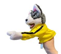 Interactive Hand Puppet - Multiple Functions, Stuffed Animal Plush, Interactive Dog Hand Puppet, Animated Glove Figure, Motion Punch Character Toy | Storytelling Lesson Scene, Play Act Teaching Displa