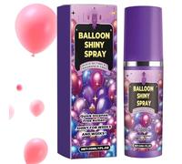 Interactive High Shine Balloon Sprinkle, Quick Drying Gloss Spray for Latex Balloons, Long Lasting Airship Beam Enhancer to the Appeal Parties & Events 1.1 x 1.1 x 4.2 Inches