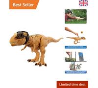 Interactive Jurassic World T. Rex Action Figure with Augmented Reality Fun