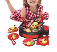 Interactive Kids Barbecue Set - Toy Kitchen With Sounds For Boys And Girls, Realistic Indoor And Outdoor Role Play Safe And Robust With Lightweight Material And Easy