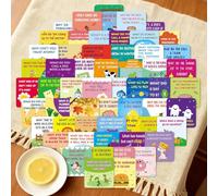 Interactive Kids Cards - 60 Piece Conversation Game, Party Night Activity | Home Classroom Daily Routine Tool for Education Growth, Social Bonding, Family Learning, Lifestyle Development, Skill