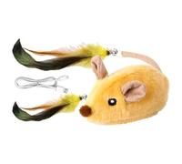 Interactive Kitty Toys For Indoor Cats | Mice Moving Cat Toy | Remote Control Cat Toys Mice Electronic Moving Plush Toy | Automatic Moving Kitten Pluish Toys For Cat Play Exercise