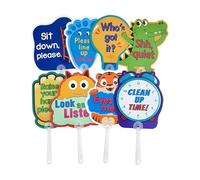 Interactive Language Learning Set Instruction Signs for Classrooms Team Building Challenges English Classroom Games