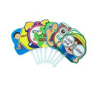 Interactive Language Learning Set Instruction Signs for Classrooms Team Building Challenges English Classroom Games