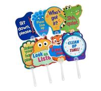 Interactive Language Learning Set Interactive Instruction Signs for Classrooms Team Building Challenges Role Play Scenario Tools