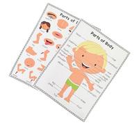 Interactive Learning Tool for Kids to Explore Human Through Engaging Illustrations on Paper 28.5x21cm Kids Poster