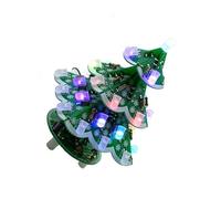 Interactive LED Flowing Tree Craft Christmas Tree Soldering Project Educational Holiday Project Learning Accessories Electronics Soldering Kit