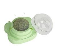 Interactive Licking Treat - Silvervine Globe for Pouncing | Organic Plant Extract with 360 Degree Swivel Base & Dust Guard for Kitty Teething, Boredom Relief, Exercise and Stress Reduction