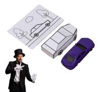 Interactive Magic Props Toy, Close-Range Magic Painting Car Toy, Multi-Purpose Drawing Car Toys for School Art Shows, Stage Performances, Large-Scale Activities, Children's Parties, Creative Fun