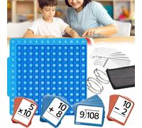 Interactive Math Practice Kit,Math Flash Cards For Kids With Board,Interactive Maths Games For Addition, Subtraction, Multiplication & Division (1pcs, One Size)