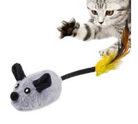 Interactive Mice Toy for Cats - Simulation Mice Squeaky Cat Toy | Intelligent Sensing Function Pet Exercise Toy for Active Kittens or Adult Cats