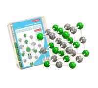 Interactive Moleculars Model Set Featuring Carbon Isotopes for Hands on Chemistry Lessons Carbon Isotope Crystal Model Crystal Structure Teaching Aid