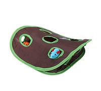 Interactive Mouse Hunt Cat Toy Set with Bell Ball - Foldable and Durable for Curiosity and Play - Perfect for Active Cats