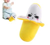 Interactive Music Banana Plush Toy 16x10x7cm Touch Sensor Interactive Musical Banana Doll PP Cotton Fun & Playful Sound-Activated Toys For Aldult Fruit Electric Induction InteractiveDoll For Children