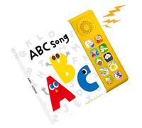 Interactive Music Book, Musical Learn Toy, 9.06x8.27x1.18 inches English Nursery Rhyme Soundbook, Educational Aid, Sturdy Design for Boys, Girls, Children, Early Learning, Teaching, Preschool Use