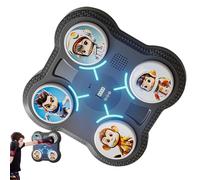Interactive Music Boxing Trainer - Smart Wall Punching Machine, Built-in Smart Smart Wall Boxing Equipment with Gloves | M Focused Home Training Machine