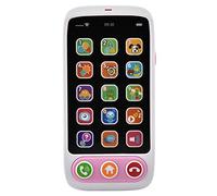 Interactive Music Phone Toy for Toddlers, Bluetooth - Free Smart Learning Toy with Volume Control, Touch - Activated Songs and Cartoon Design for Baby Boys Girls Ages 1 - (Pink)