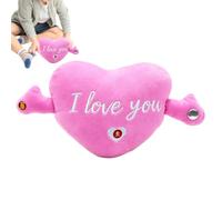Interactive Music Plush | Educational Heart Shape Doll | Fun Plush Musical Sensory Toy | for Home Classroom Kindergarten Party Gathering Kids Girls Parents Preschoolers