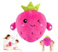 Interactive Music Plush Toy,Touch-Sensitive Music & Piano Strawberry Plush | Educational Interactive Musical Toy,Gift for Boys and Girls,Soft Stuffed Animal for Early Learning,Parent-Child Play,Game