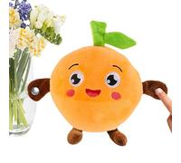 Interactive Music Plush Toy | Touch Sensitive Soft Fruit Musical Toy For Kids, With Beat Piano & Song Playback | Educational Body-Sensing Rhythm Present For Kids Early Education, Parent-Child Play Fun