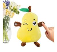Interactive Music Plush Toy | Touch Sensitive Soft Fruit Musical Toy For Kids, With Beat Piano & Song Playback | Educational Body-Sensing Rhythm Present For Kids Early Education, Parent-Child Play Fun