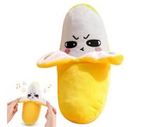 Interactive Music Plush Toy, Touch-Sensitive Stuffed Animal with Fruit & Piano Sounds, Soft Musical Plush Doll for Early Learning, Parent-Child Bonding, Sensory Play Gift for Kids(Banana)